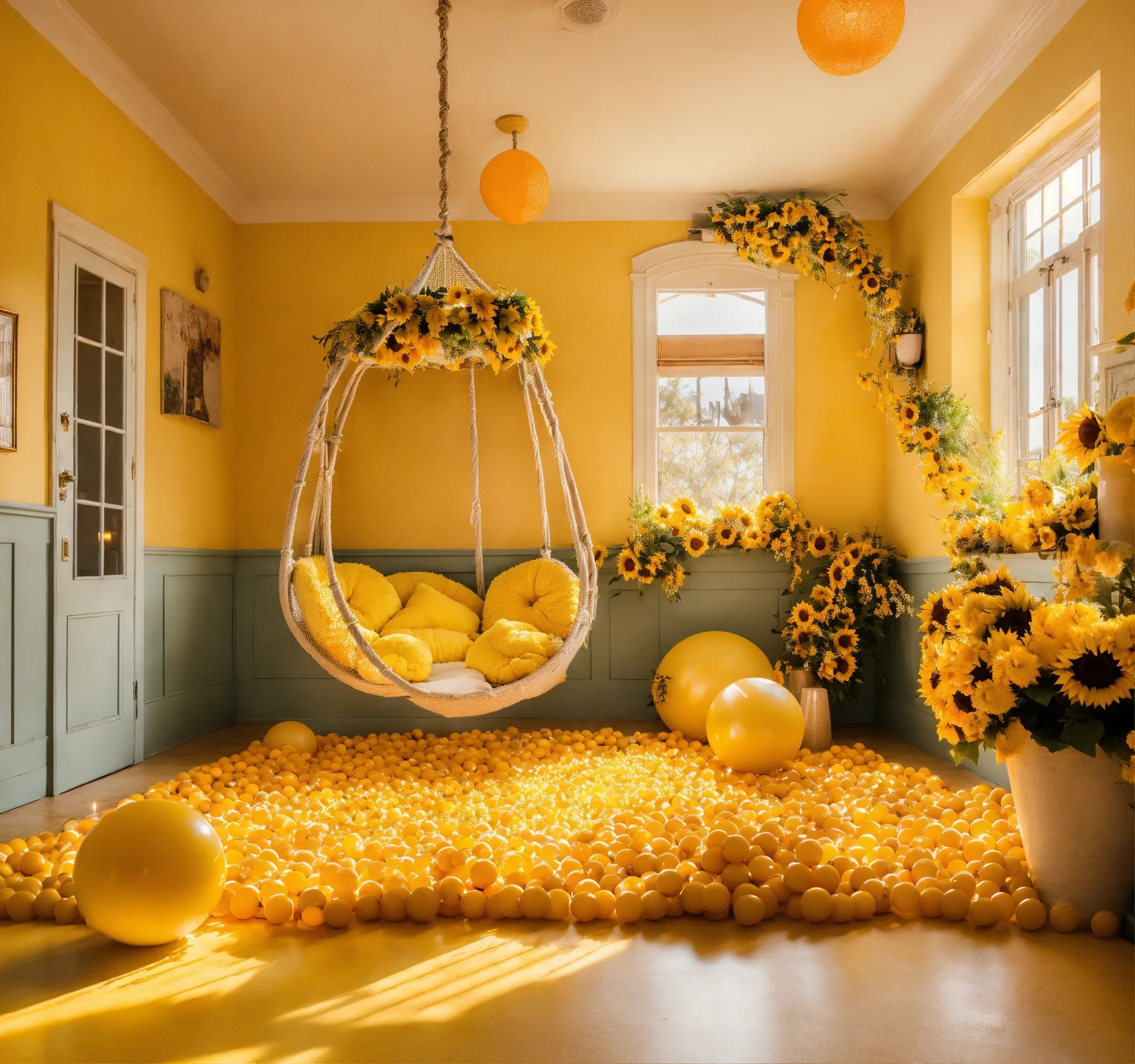 Bamboo corner shelf with multiple tiers